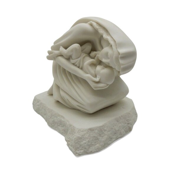 Rare Timothy P Schmalz MATERNAL BOND Signed Sculpture 1999 Vintage 7x7.2" - Picture 3 of 11